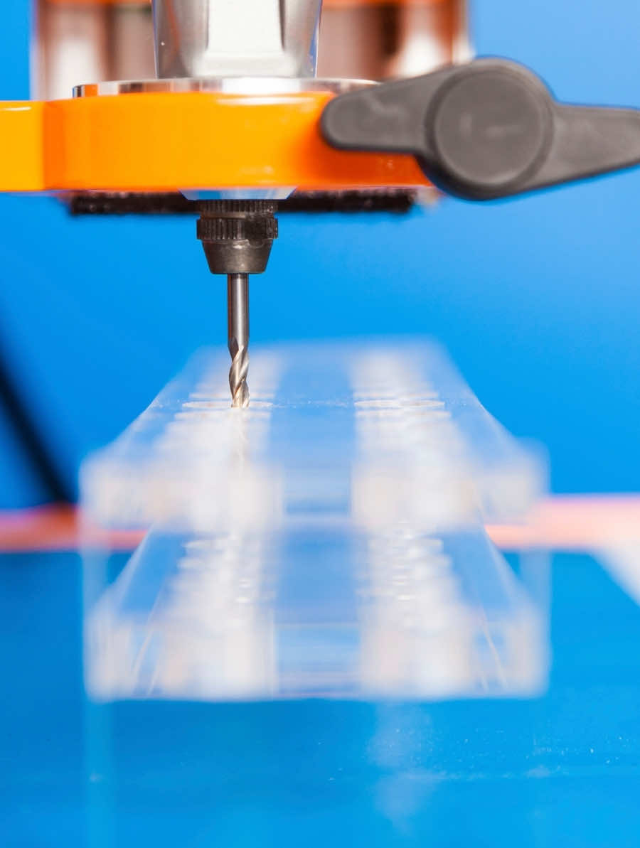 Plastic and Composites – "CNC router cutting plastic and composite materials"