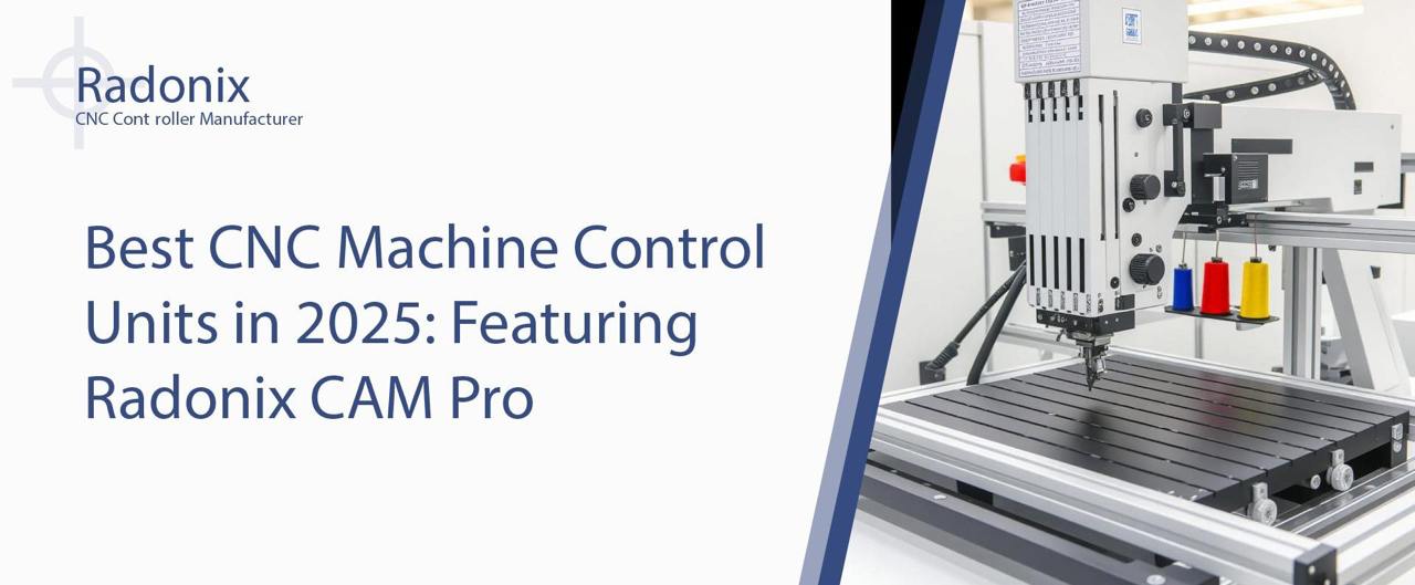 Best CNC Machine Control Units in 2025: Featuring Radonix CAM Pro